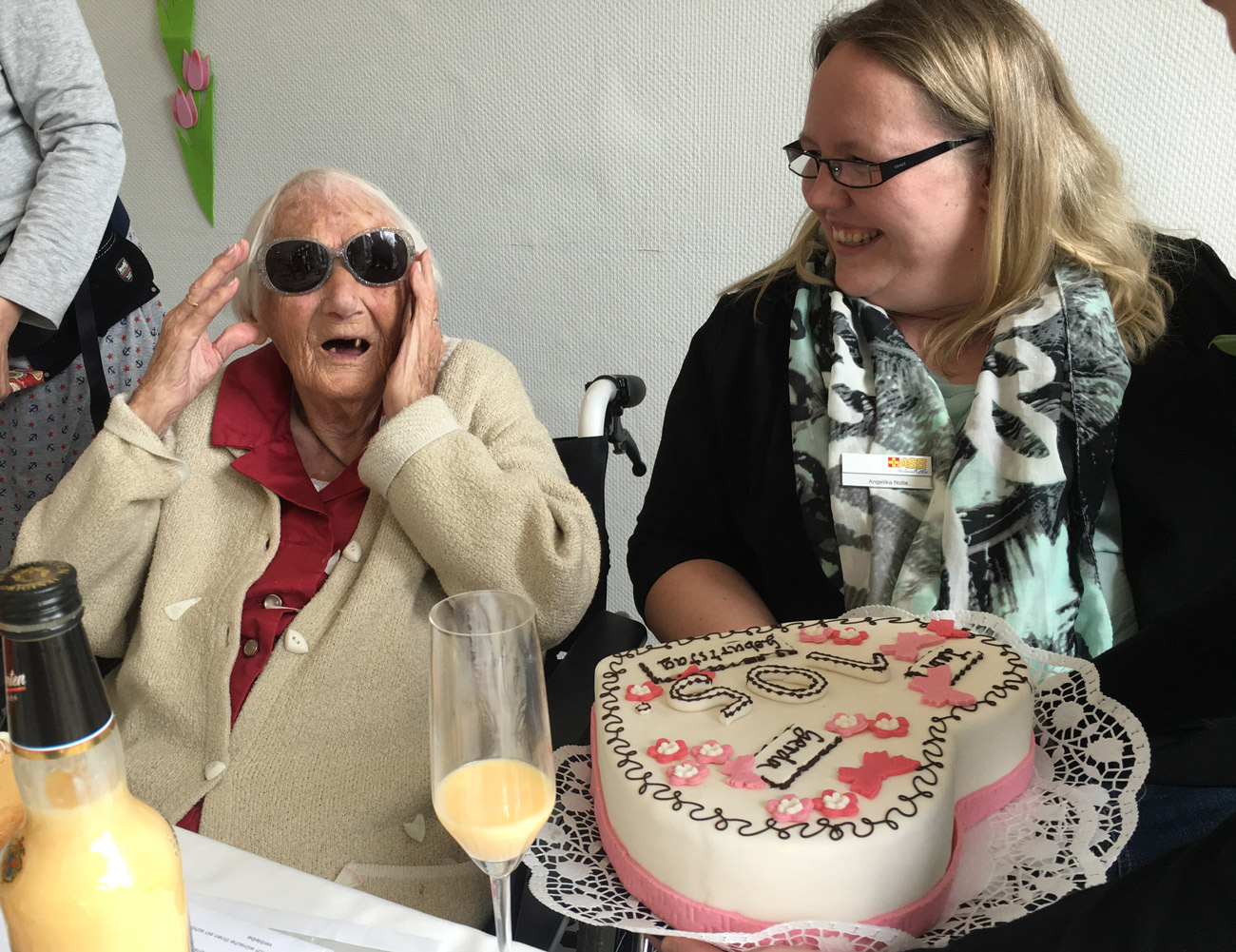Gerda Schulz feiert 105. Geburtstag